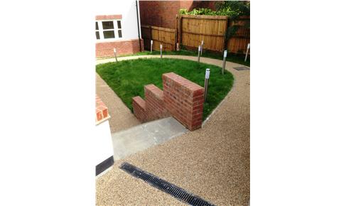 Resin Bound Gravel Garden Path
