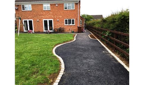 Resin Bound Gravel Preparation