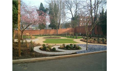 Example of a beautiful Resin Bound Gravel Garden